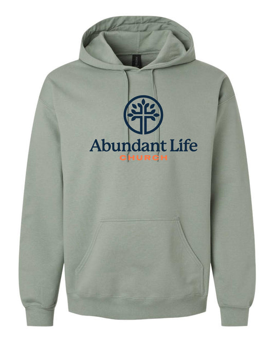 ABUNDANT LIFE SAGE HOODED SWEATSHIRT