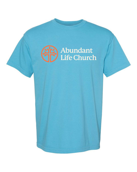 ABUNDANT LIFE SAPPHIRE COMFORT COLORS T-SHIRT