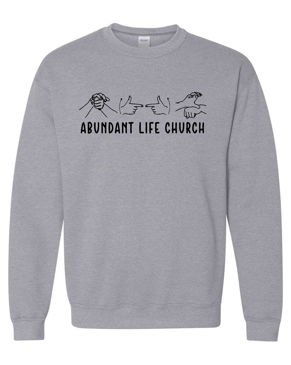 ABUNDANT LIFE SL CREW SWEATSHIRT