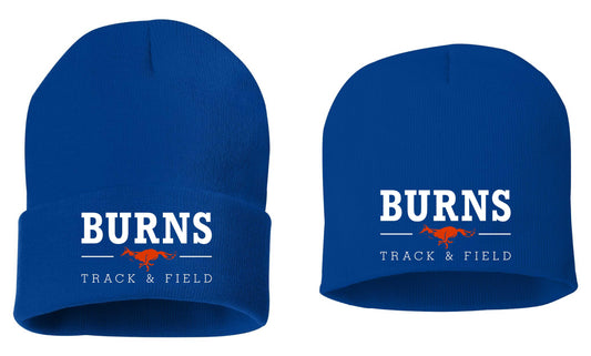 BURNS TRACK & FIELD BEANIE (EMBROIDERED)