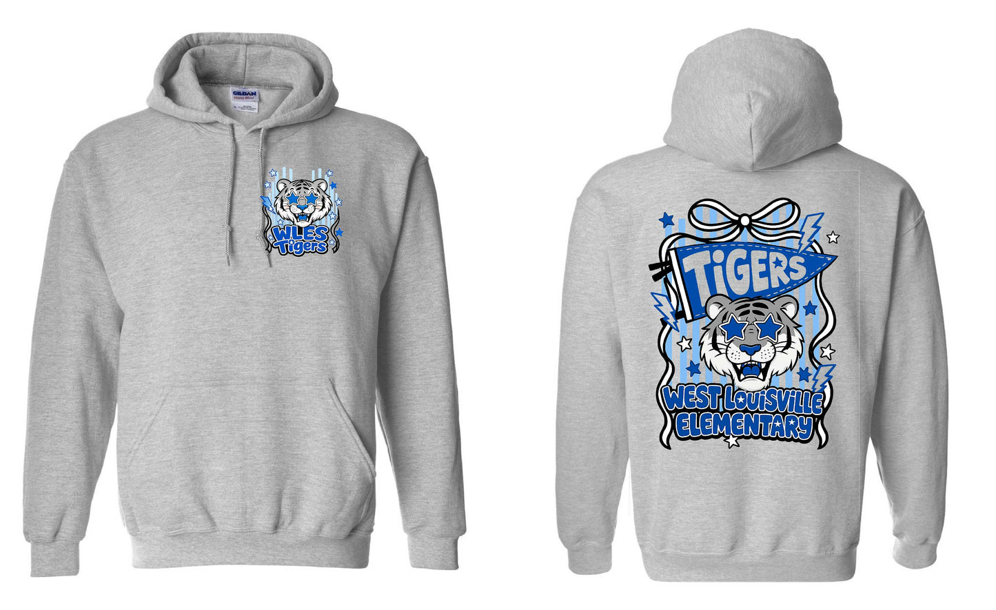 WLES TIGER FRONT/BACK