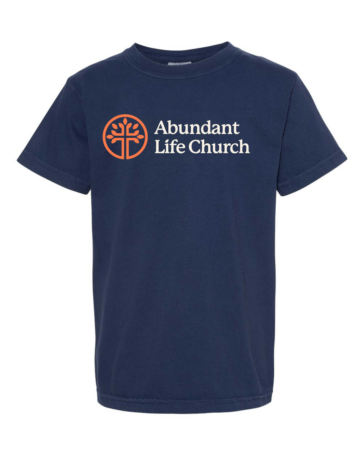 YOUTH NAVY COMFORT COLORS T-SHIRT