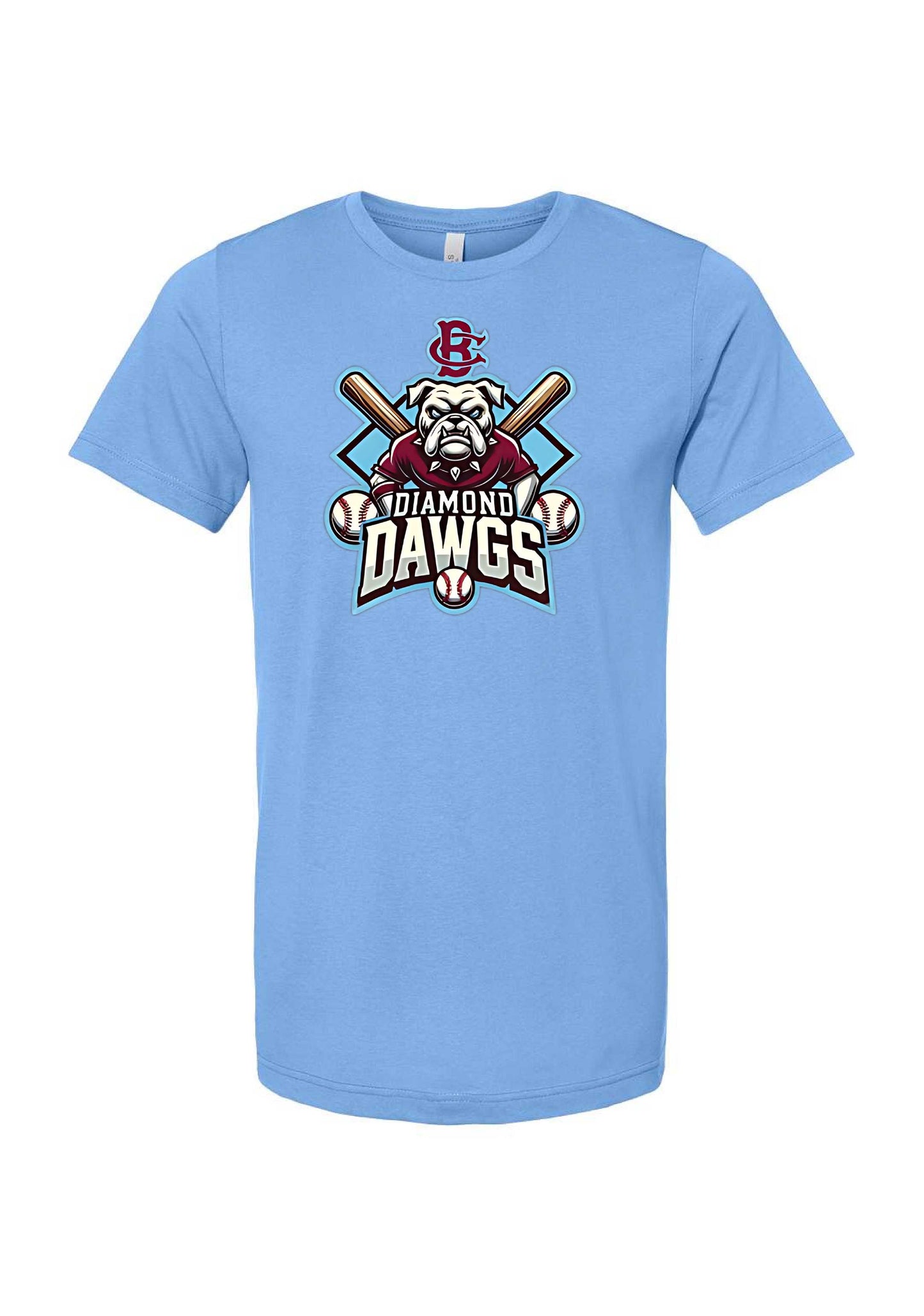 Diamond Dawgs Logo Blue Apparel