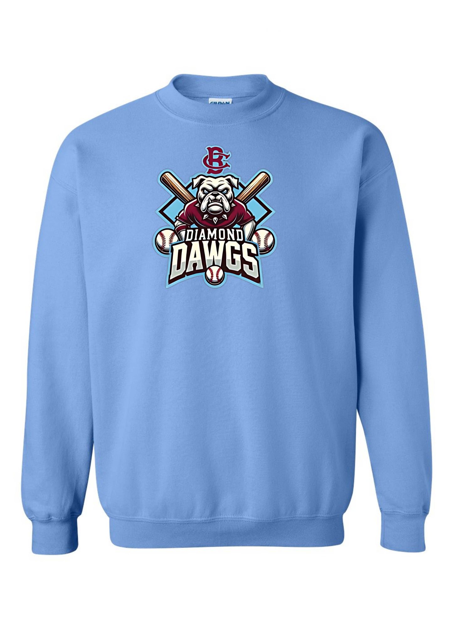 Diamond Dawgs Logo Blue Apparel