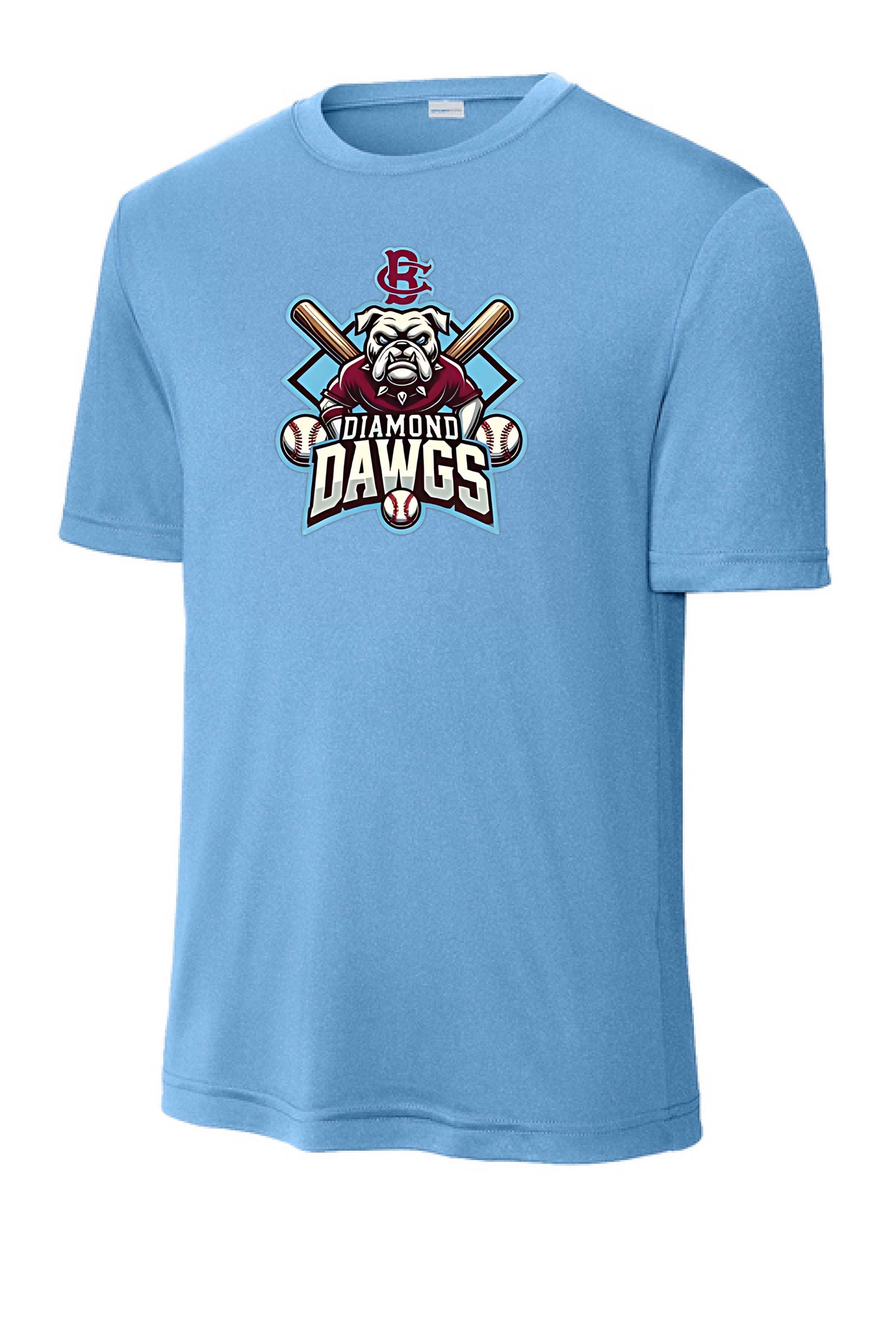 Diamond Dawgs Logo Blue Apparel