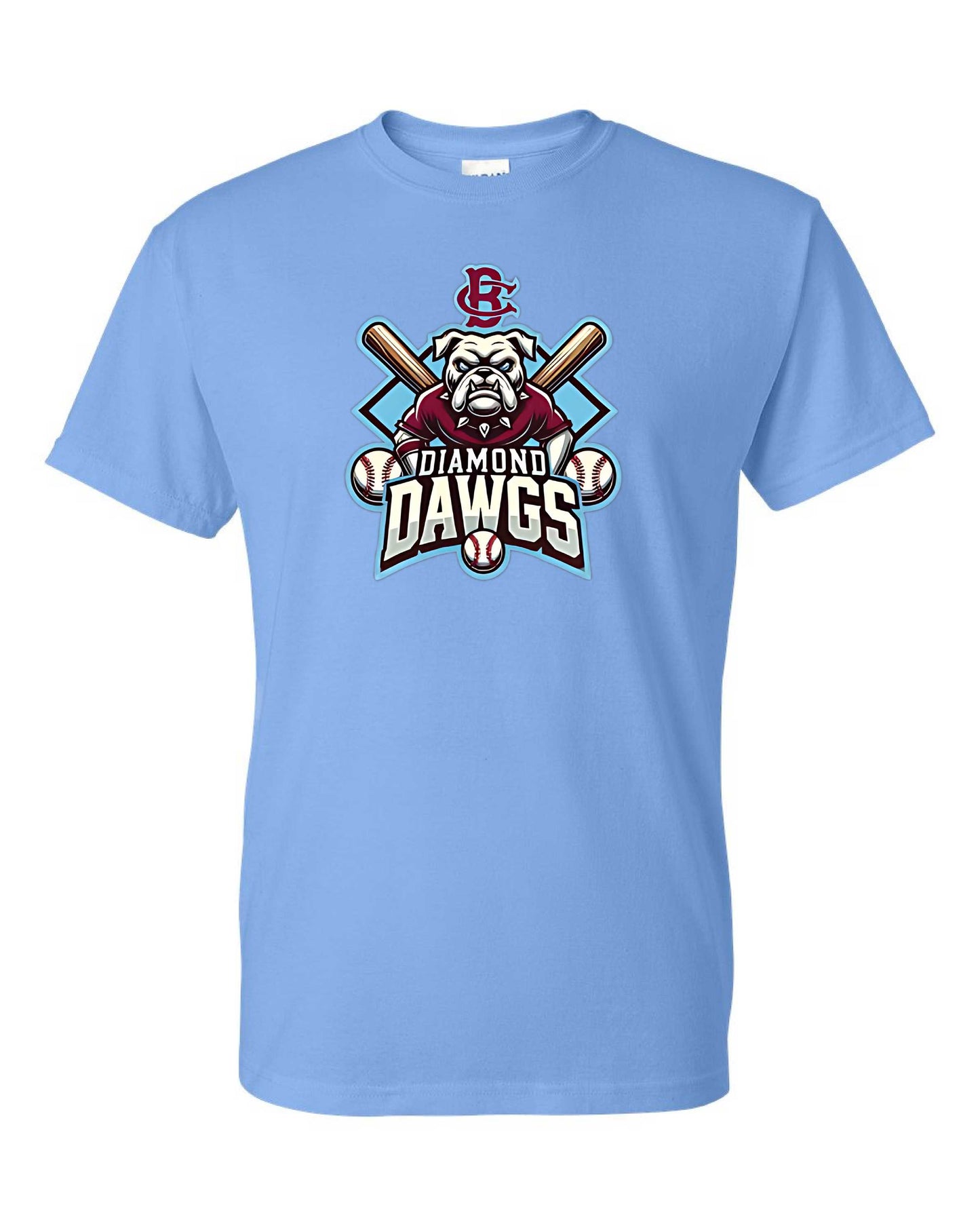 Diamond Dawgs Logo Blue Apparel