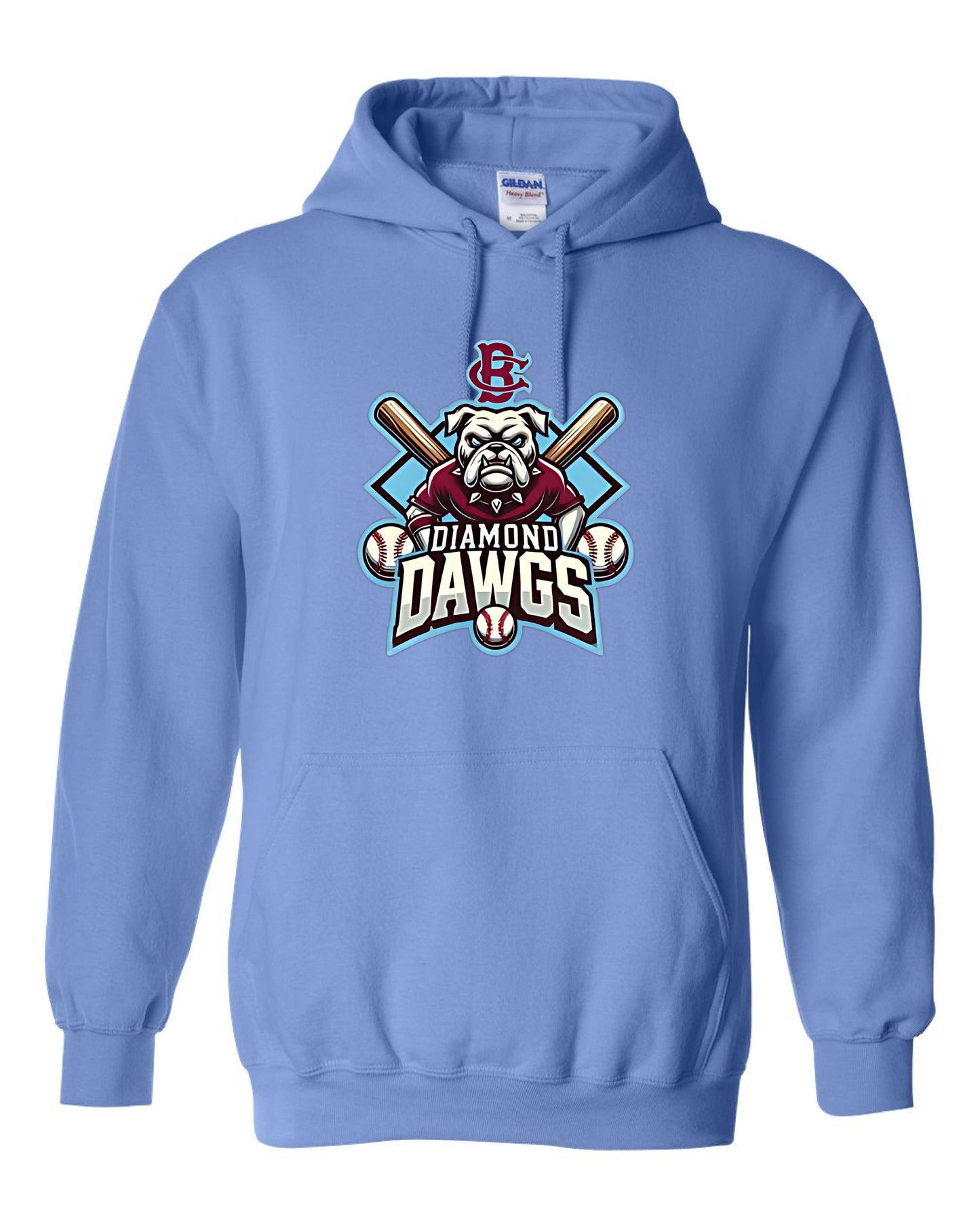 Diamond Dawgs Logo Blue Apparel