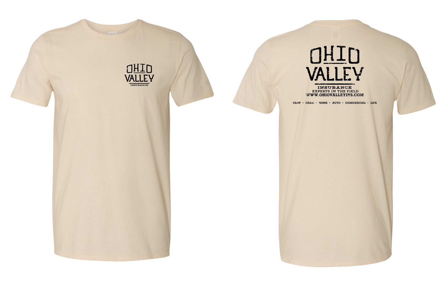 Ohio Valley Gildan Softstyle with Black Ink