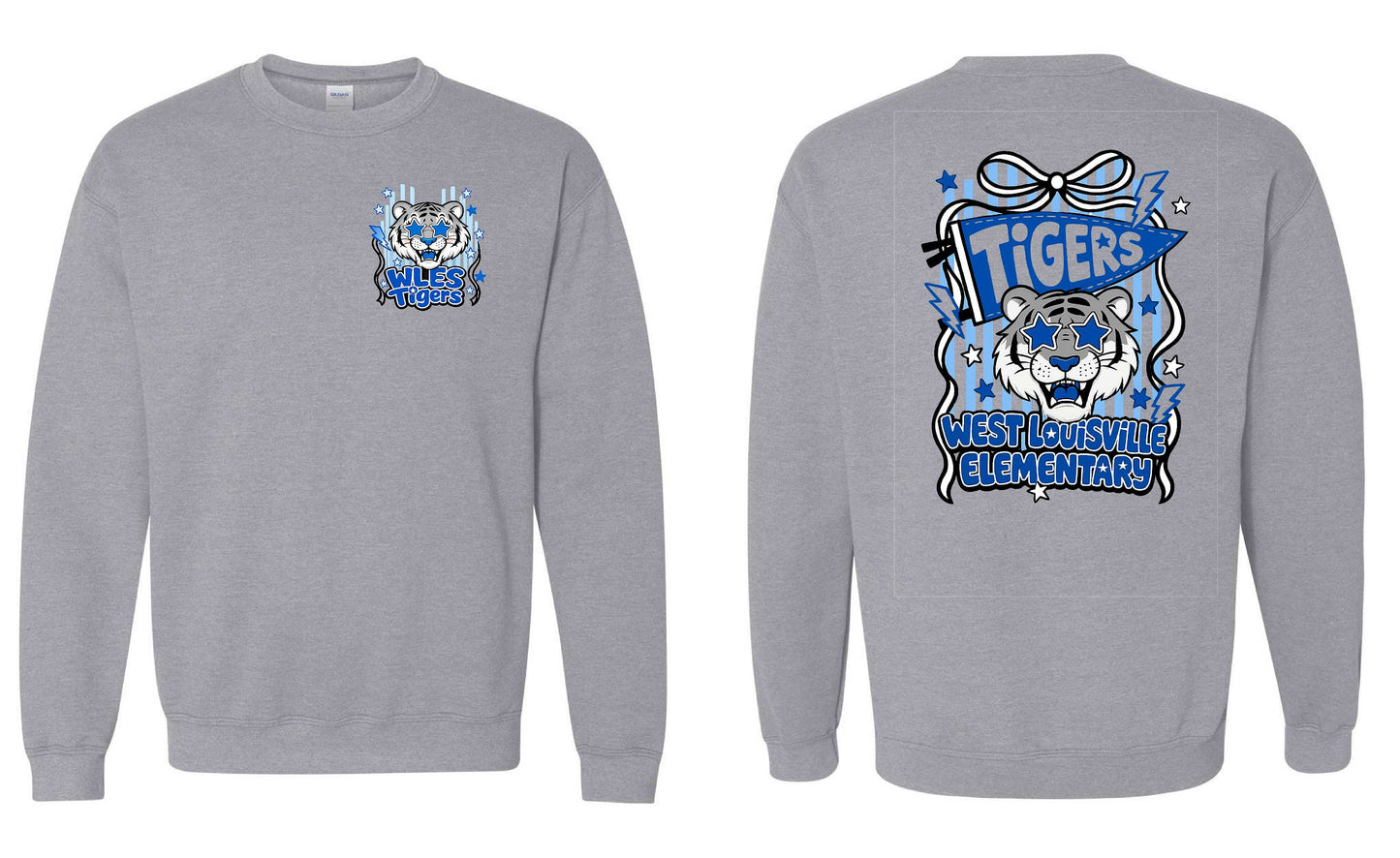 WLES TIGER FRONT/BACK