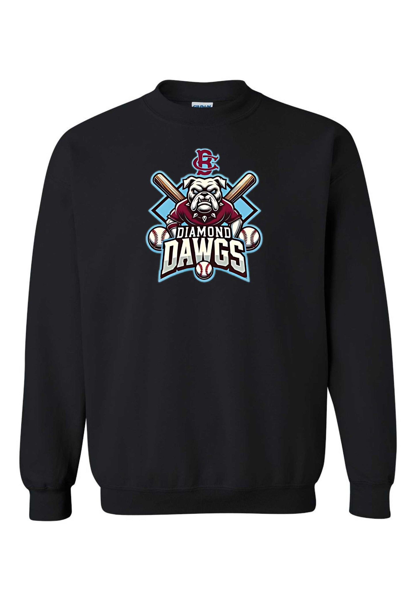 Diamond Dawgs Logo Black Apparel