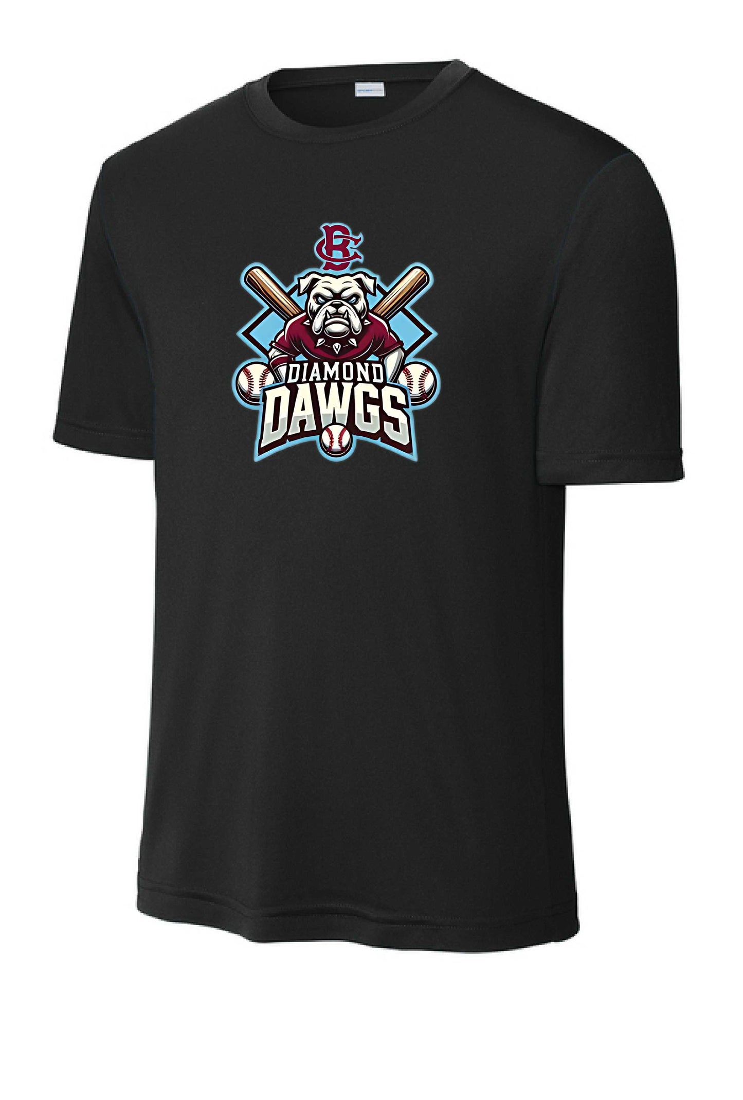 Diamond Dawgs Logo Black Apparel