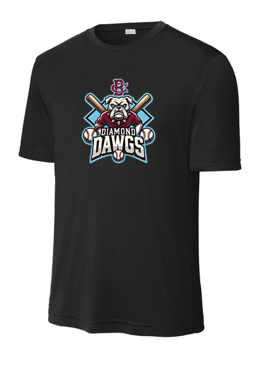 Diamond Dawgs Logo Black Apparel