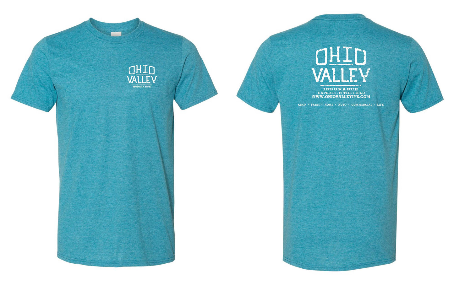 Ohio Valley Gildan Softstyle with White Ink