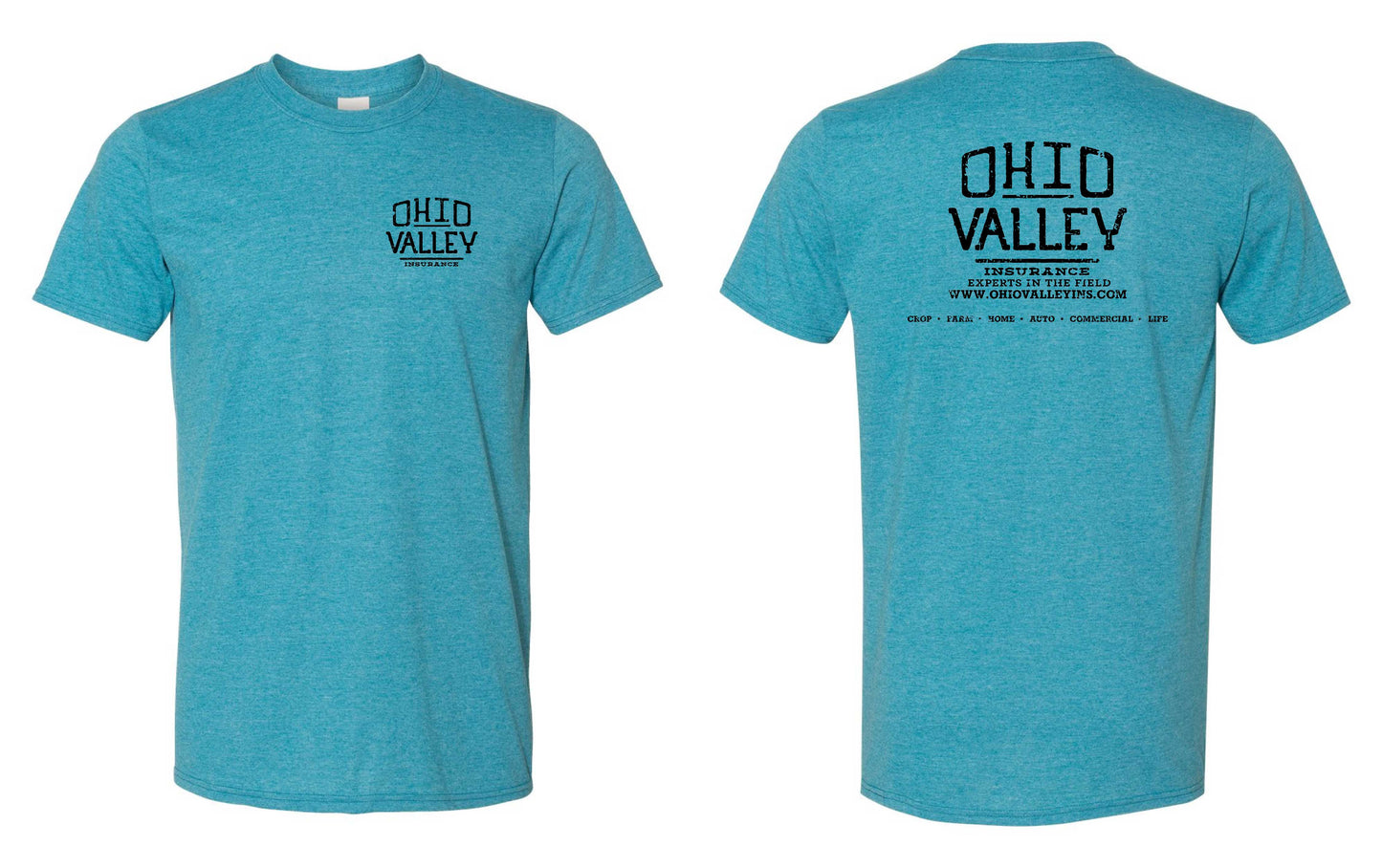 Ohio Valley Gildan Softstyle with Black Ink