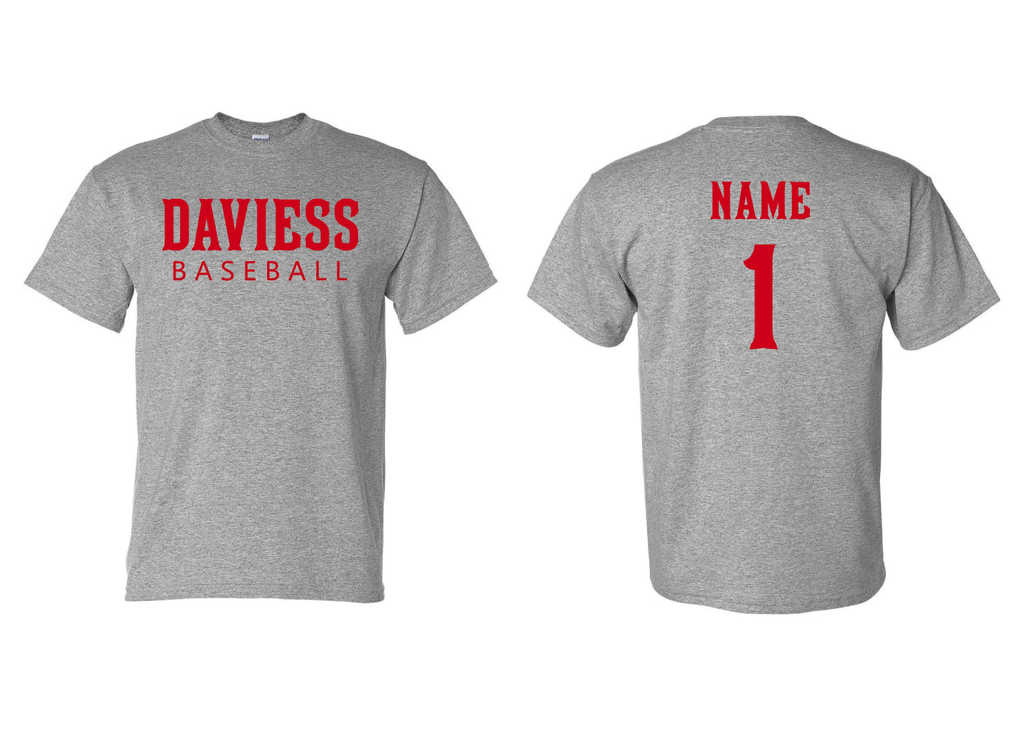 DC All Stars 50/50 TEE NAME/NUMBER ON BACK (PUT NAME & NUMBER IN NOTES)