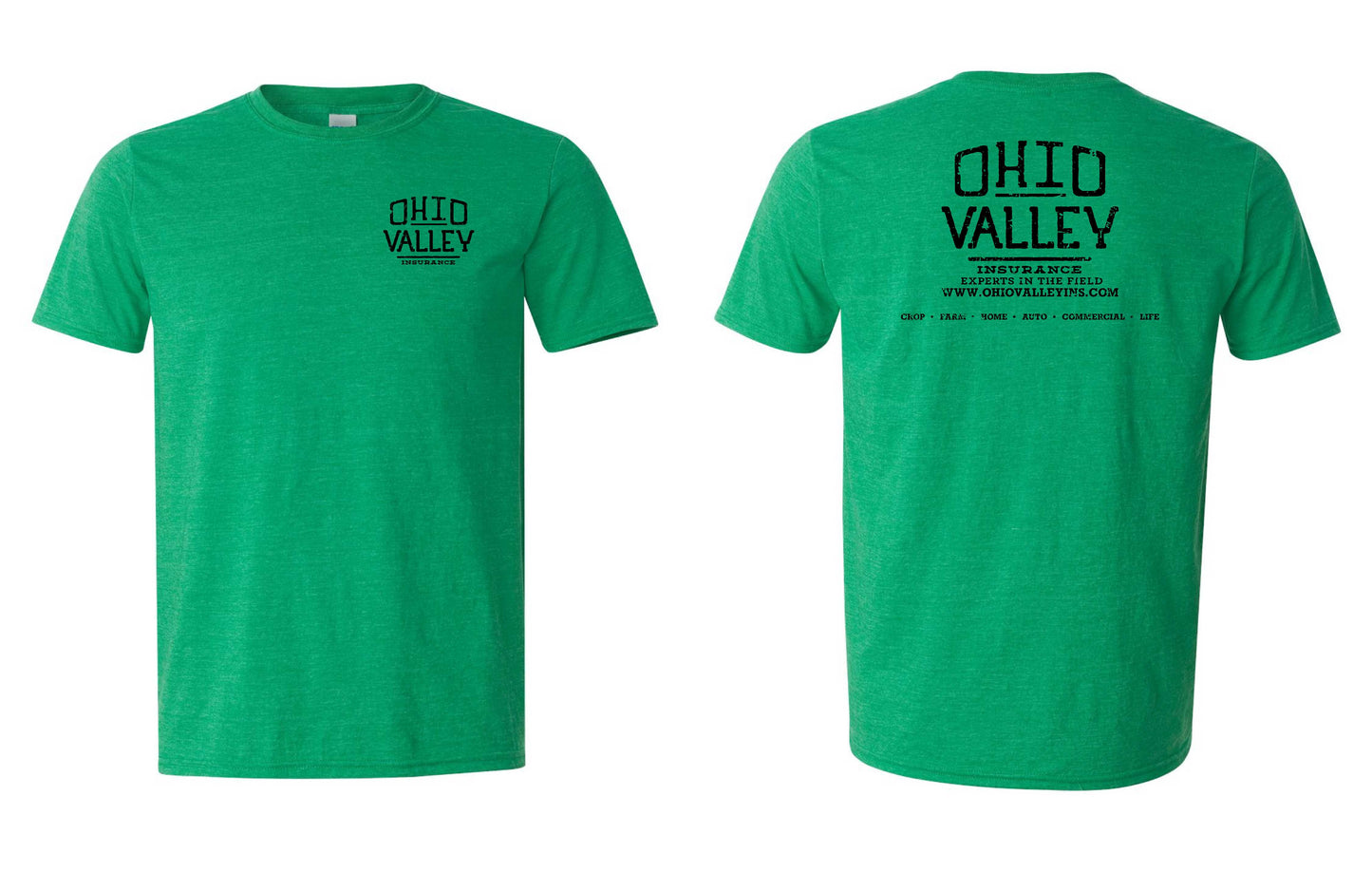 Ohio Valley Gildan Softstyle with Black Ink