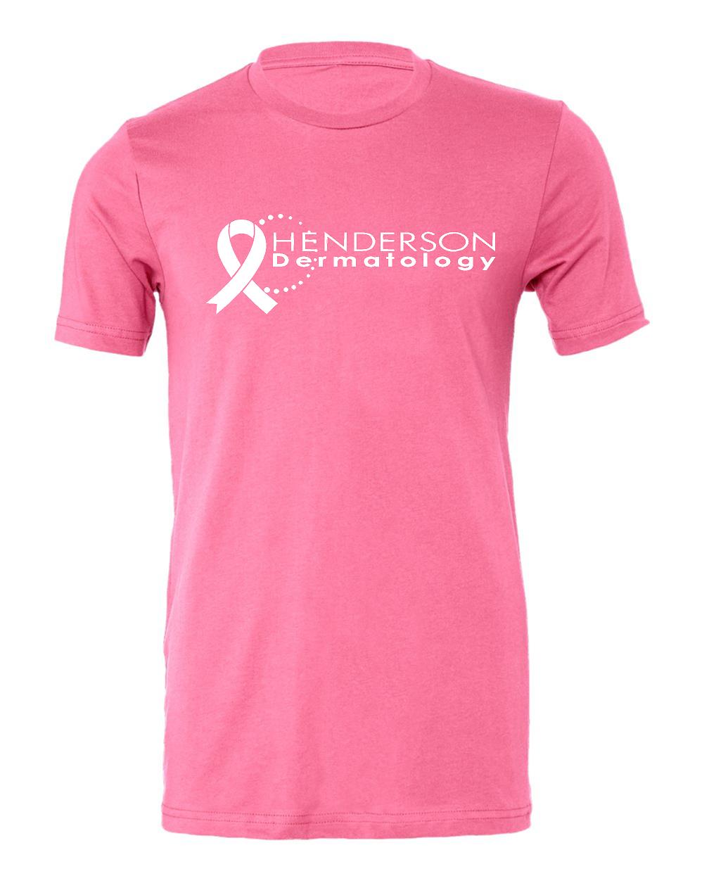 Henderson Dermatology PINK shirts