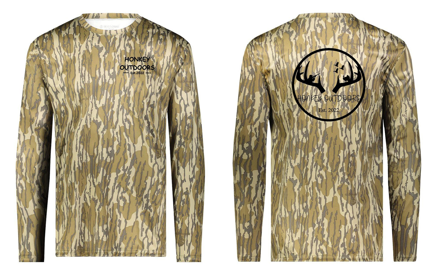 Honkey Outdoors Bottomland DryFit Long Sleeve tee