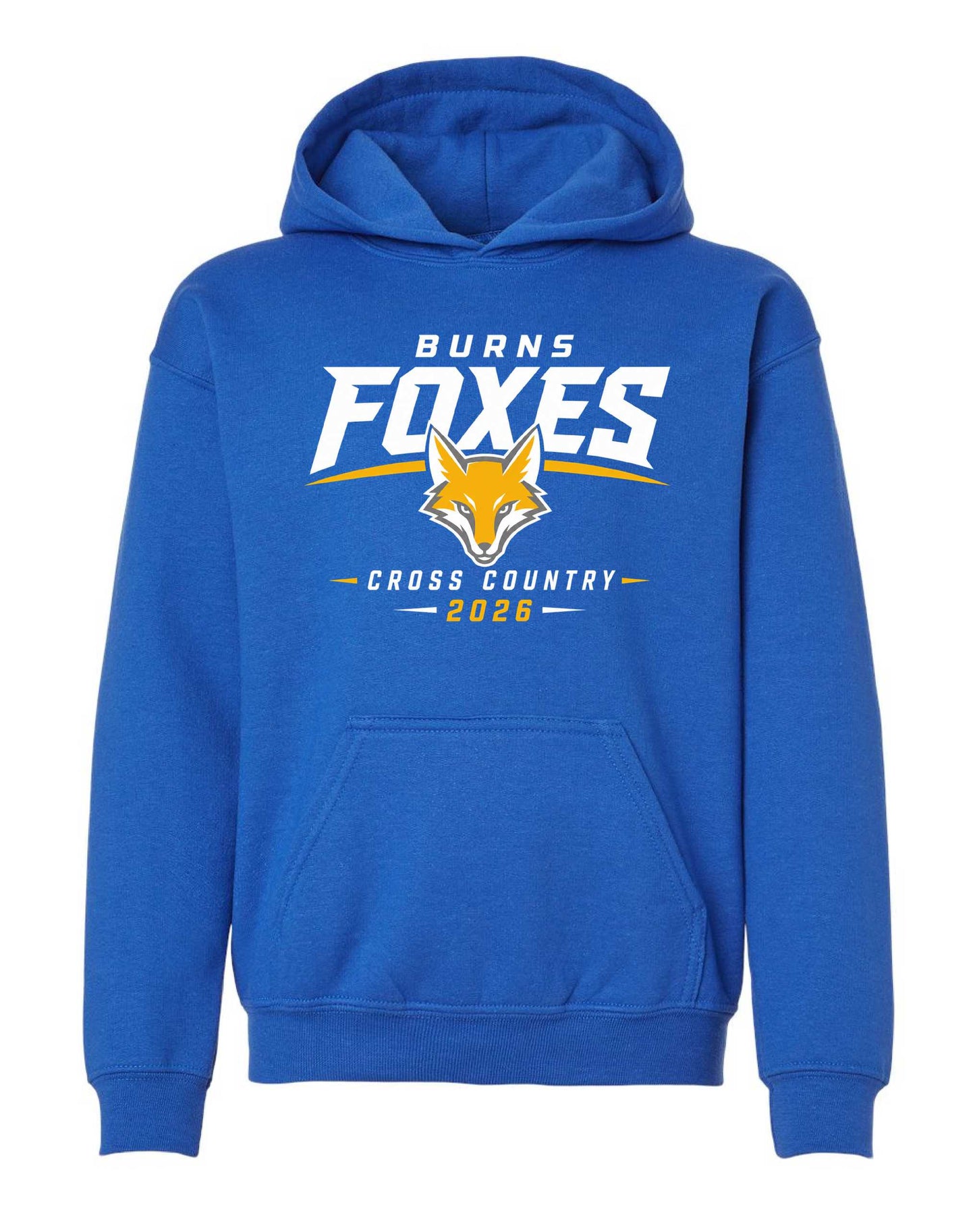 BURNS FOXES CROSS COUNTRY BLUE APPAREL