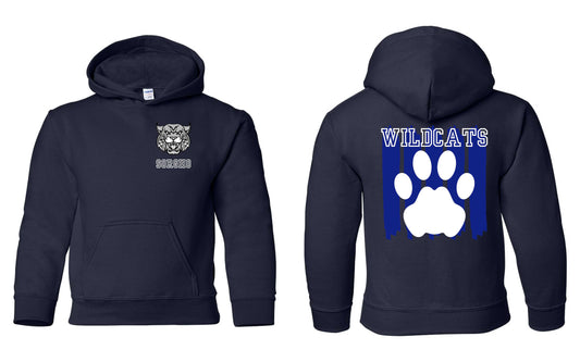 Sorgho Elementary Wildcats Hooded Sweatshirt