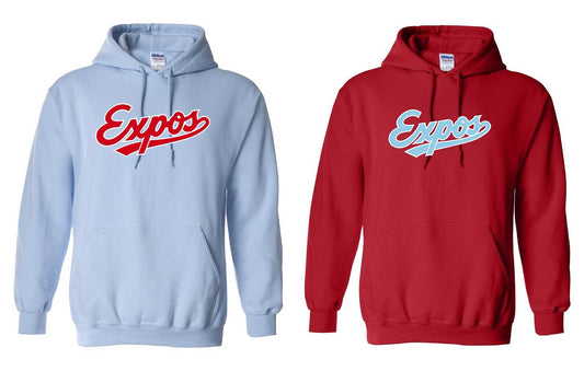 Expos Gildan Crew Hooded Sweatshirt