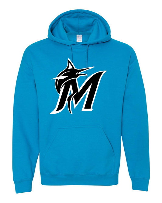MARLINS HOODIE NO BACK