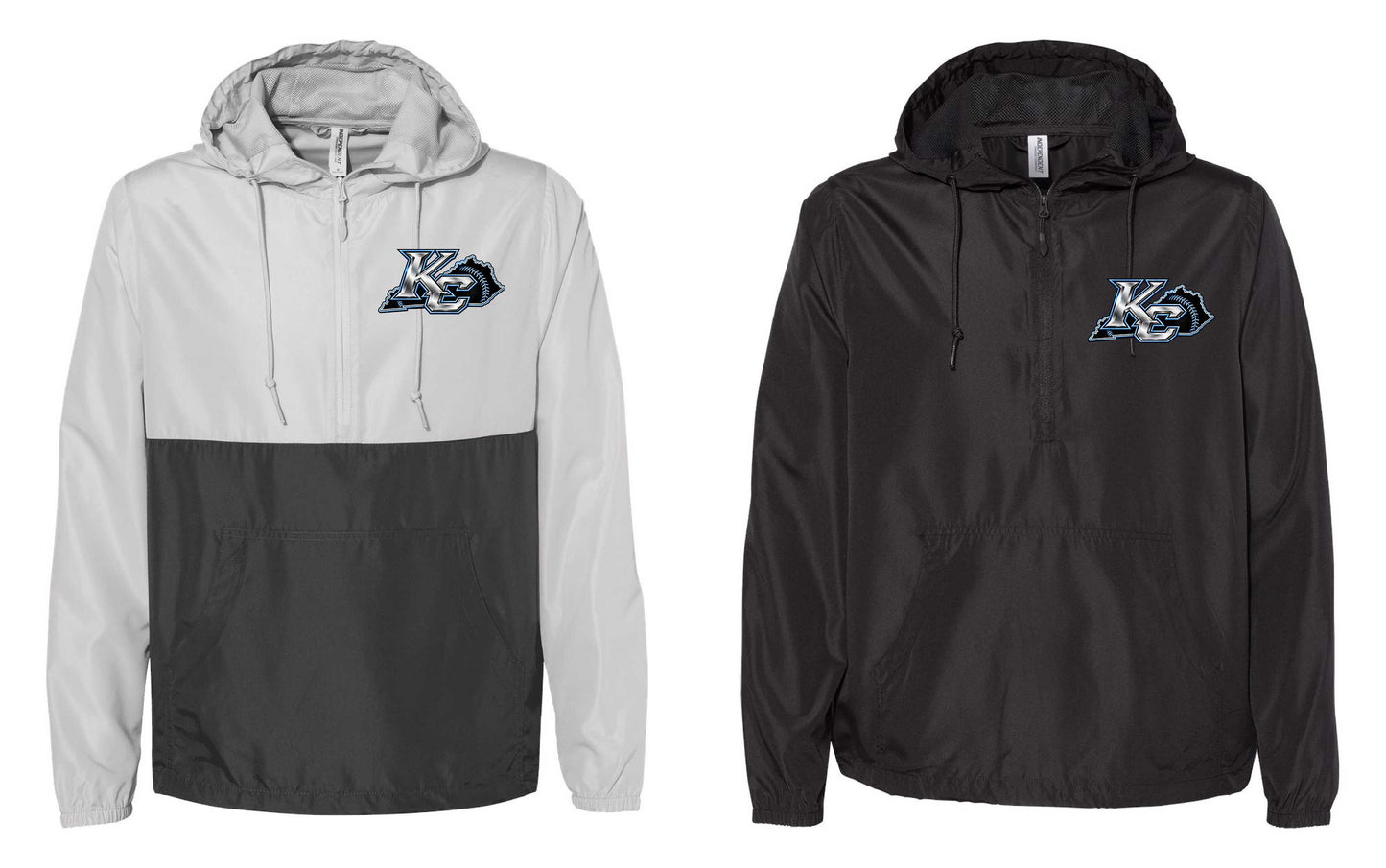 KENTUCKY CHROME BASEBALL HOODED WEATHER RESISTANT PULLOVER