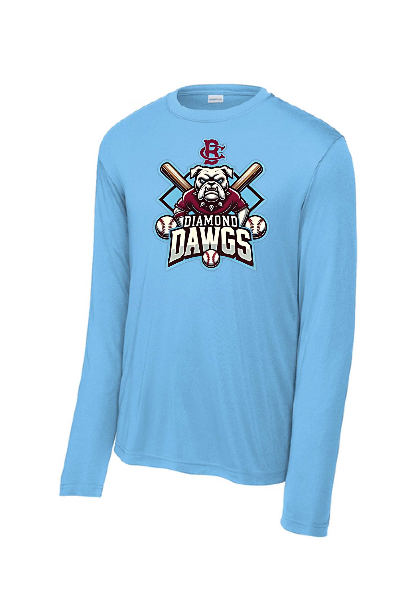 Diamond Dawgs Logo Blue Apparel
