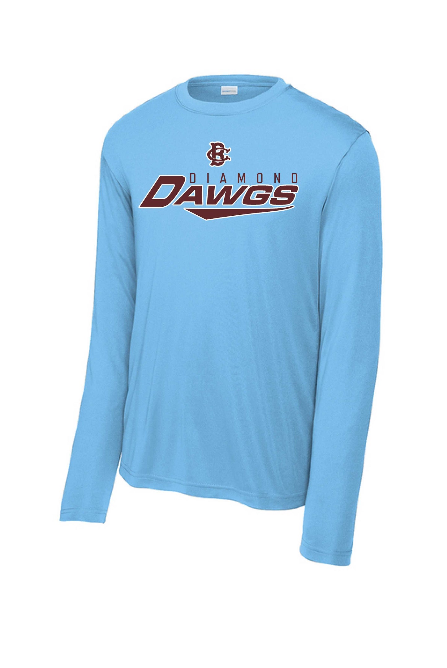 Diamond Dawgs Swoosh Blue Apparel