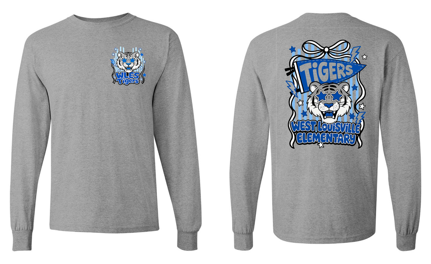 WLES TIGER FRONT/BACK
