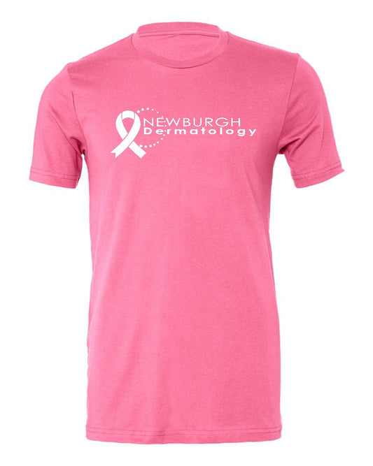 Newburgh Dermatology Long Sleeve Jerzees 50/50 tee Cyber Pink