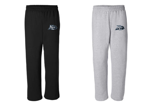 Chrome Baseball Gildan Open Bottom Joggers