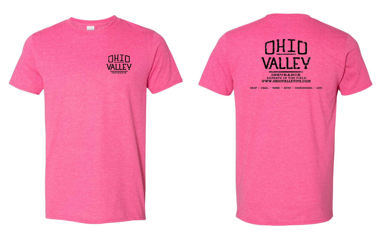 Ohio Valley Gildan Softstyle with Black Ink