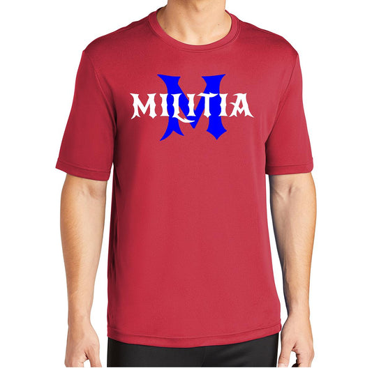 MILITIA GILDAN DRY FIT TEE