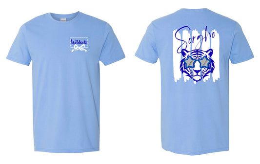 Sorgho Elementary Wildcats with Bow Soft Tee