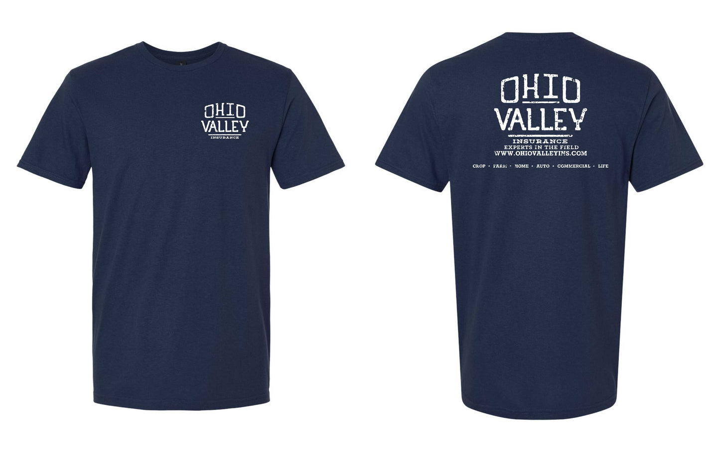 Ohio Valley Gildan Softstyle with White Ink