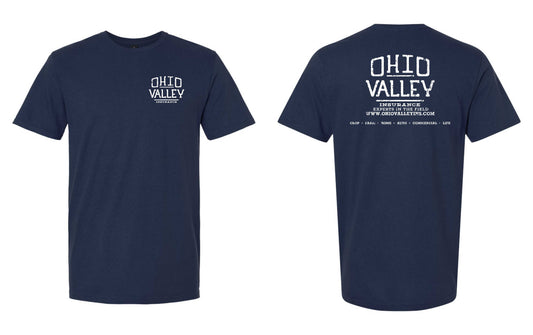 Ohio Valley Gildan Softstyle with White Ink