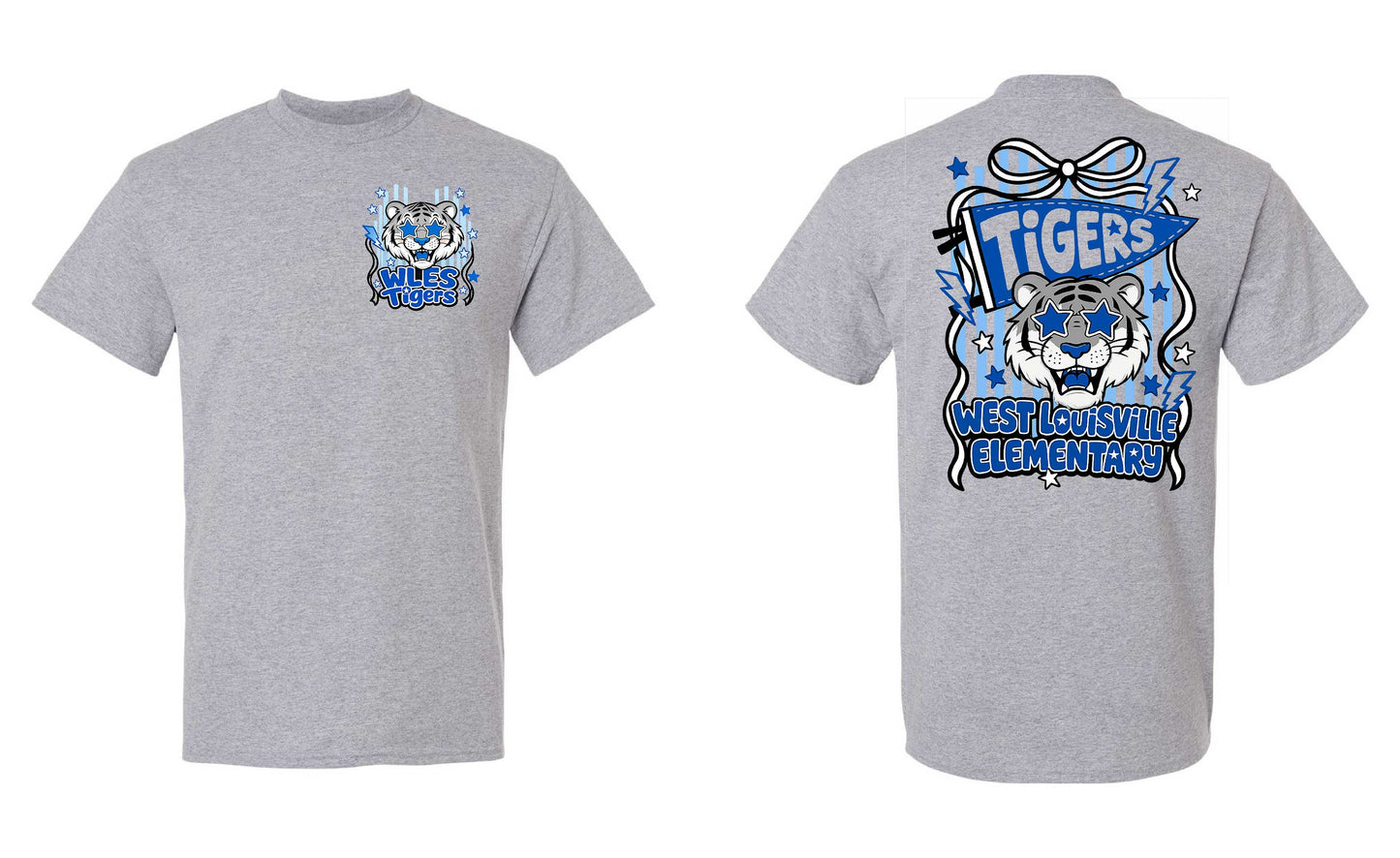 WLES TIGER FRONT/BACK