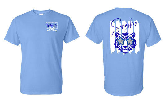Sorgho Elementary Wildcats with Bow Regular T-Shirt