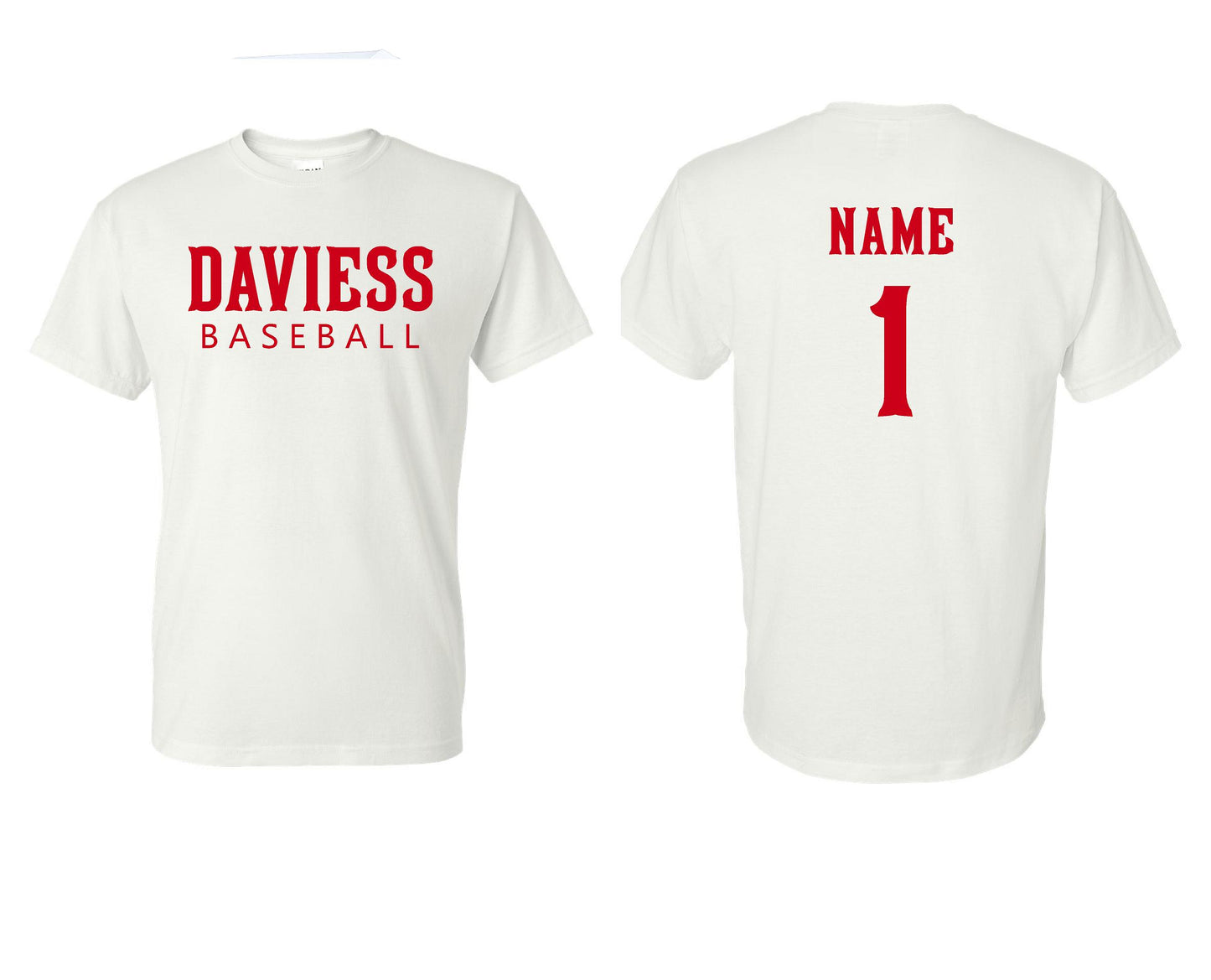 DC All Stars 50/50 TEE NAME/NUMBER ON BACK (PUT NAME & NUMBER IN NOTES)