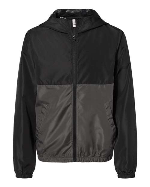 Chrome hooded weather resistant Pullover